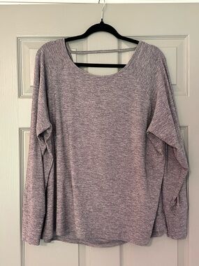 SPANX SoftStretch Open Back Long Sleeve Top